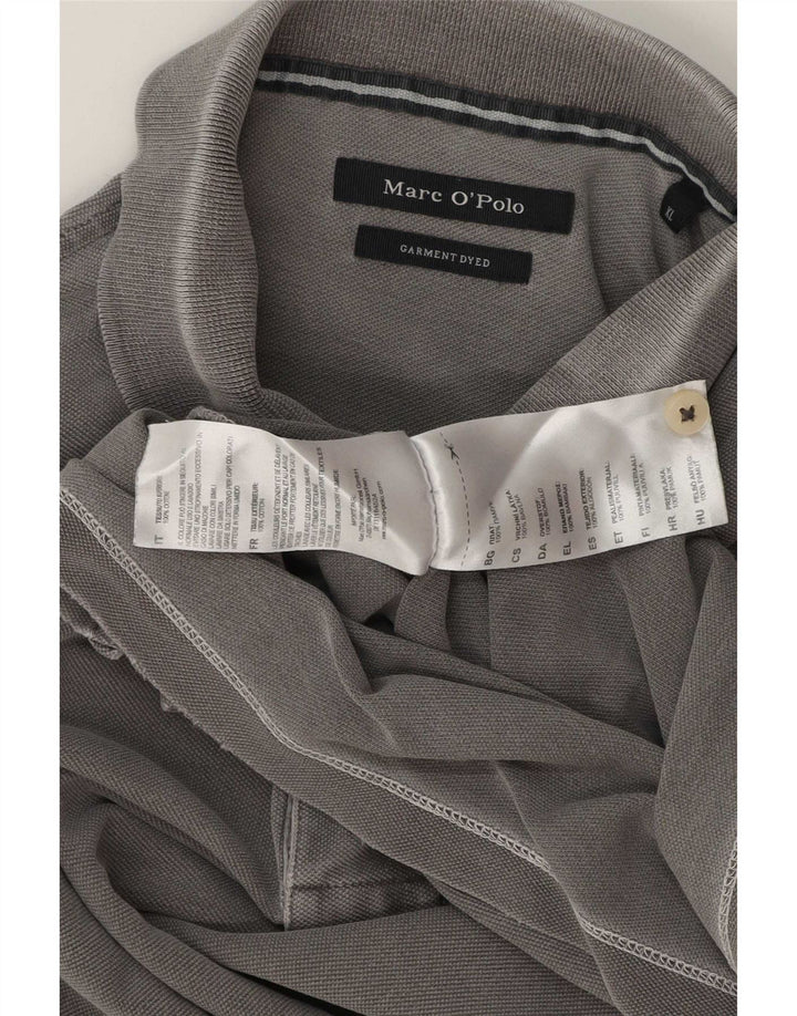 Marc O'Polo Mens Polo Shirt XL Grey Cotton