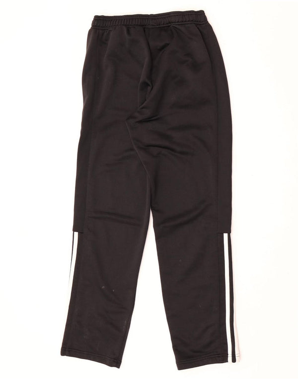 Adidas Boys Tracksuit Trousers 13-14 Years Black Polyester