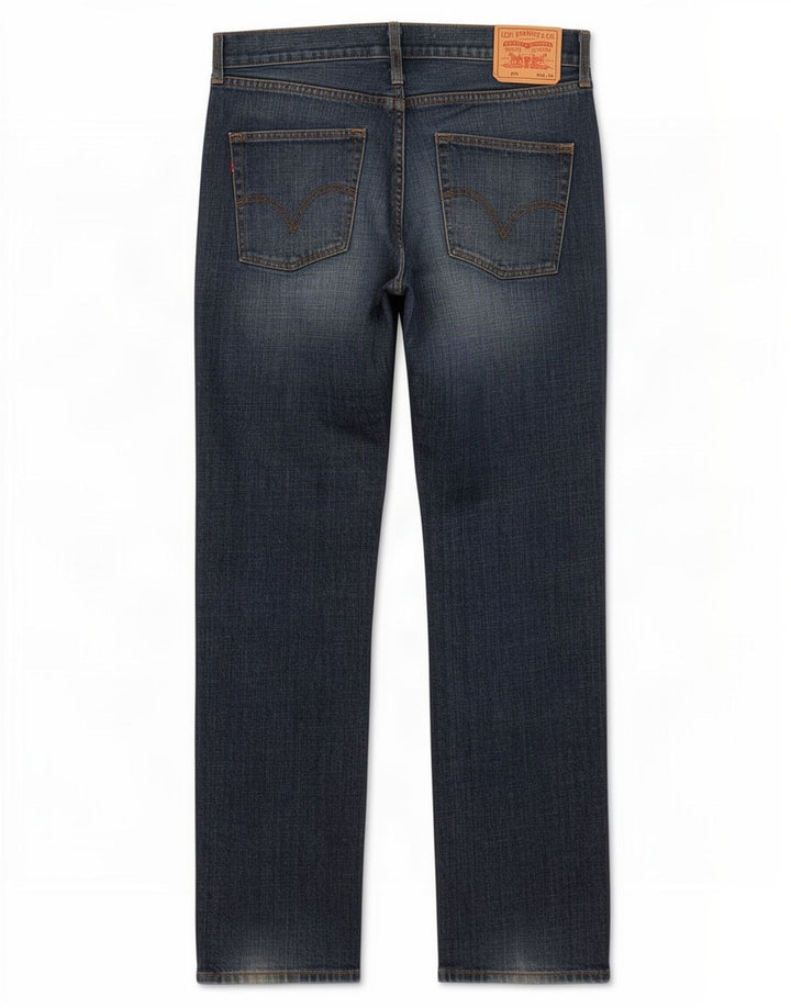 Levi's Mens 751 Straight Jeans W36 L32 Blue Cotton