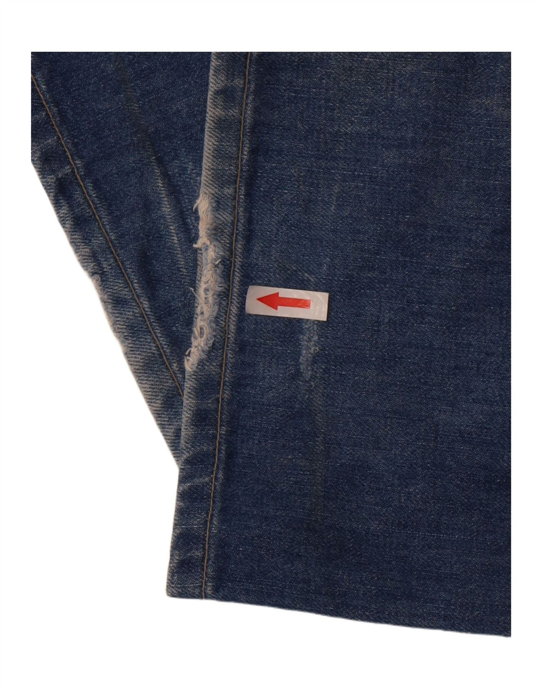 Diesel Mens Straight Jeans W31 L30 Blue Cotton