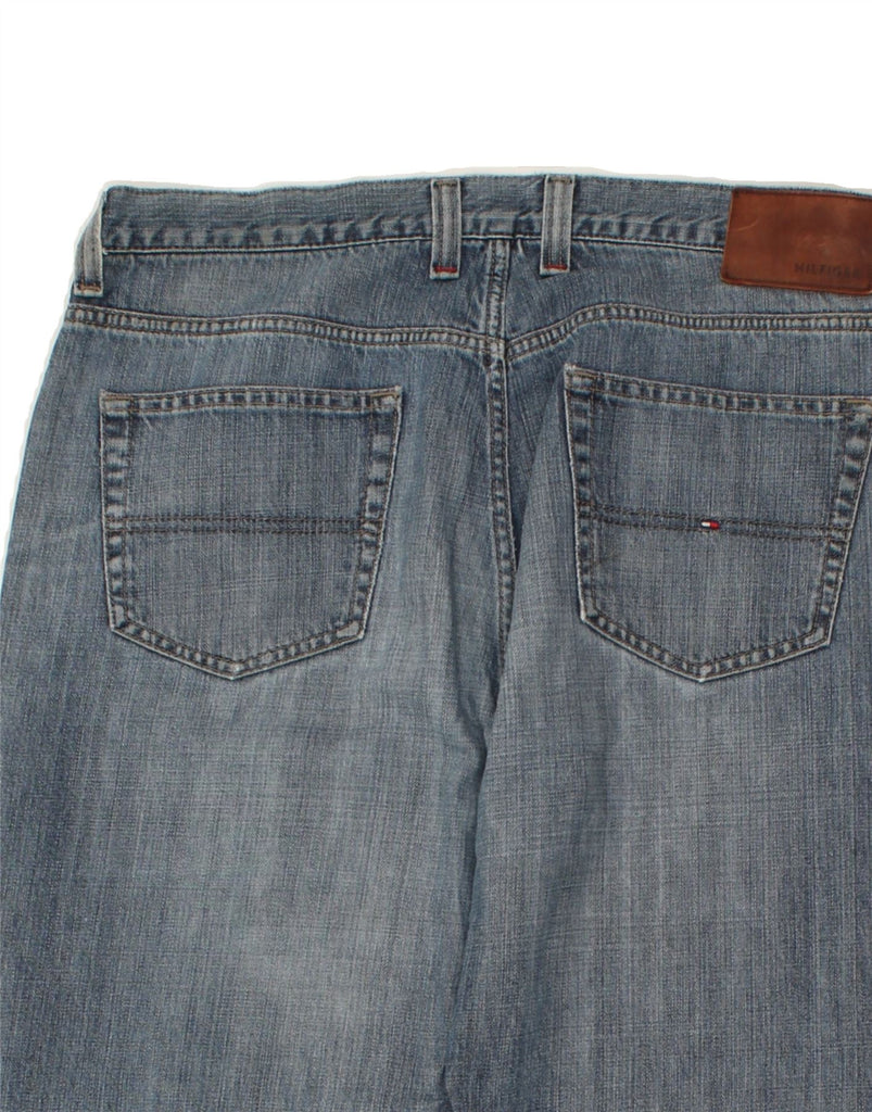 TOMMY HILFIGER Mens Tapered Jeans W36 L28 Blue Cotton | Vintage Tommy Hilfiger | Thrift | Second-Hand Tommy Hilfiger | Used Clothing | Messina Hembry 