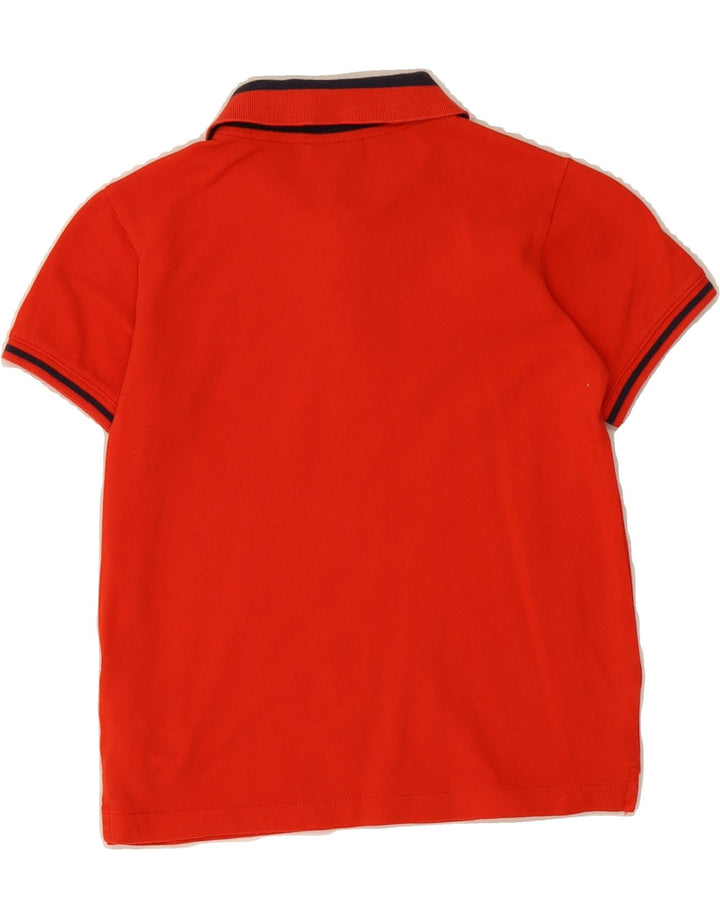 CHAMPION Boys Graphic Polo Shirt 7-8 Years Small Red Cotton Vintage Champion and Second-Hand Champion from Messina Hembry 