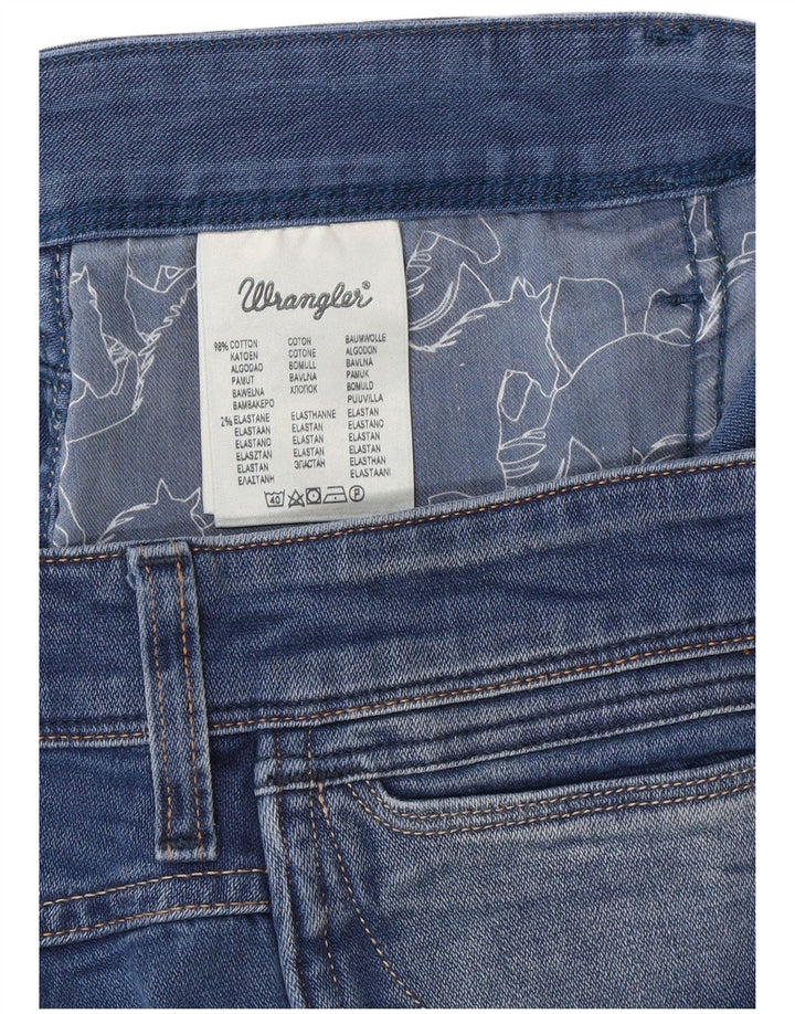 Wrangler Mens Crank Denim Shorts W40 XL Blue Cotton
