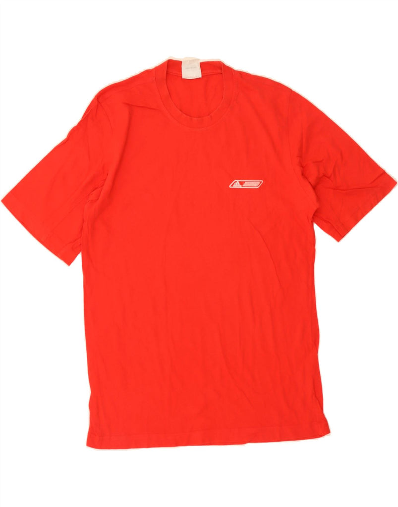 ADIDAS Mens T-Shirt Top Large Red Vintage Adidas and Second-Hand Adidas from Messina Hembry 