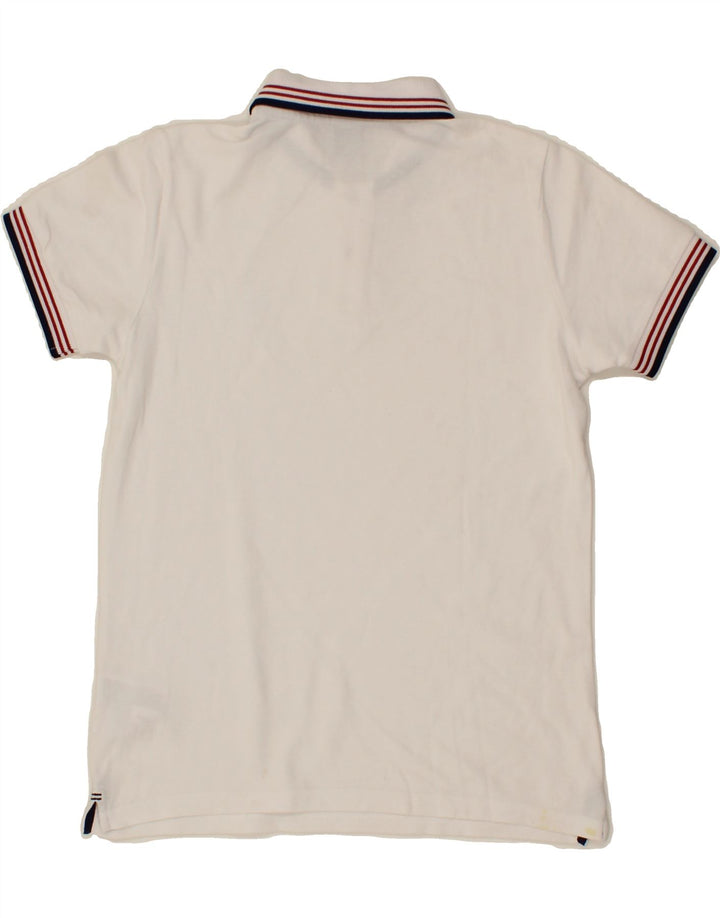 NORTH SAILS Boys Polo Shirt 11-12 Years White Cotton Vintage North Sails and Second-Hand North Sails from Messina Hembry 
