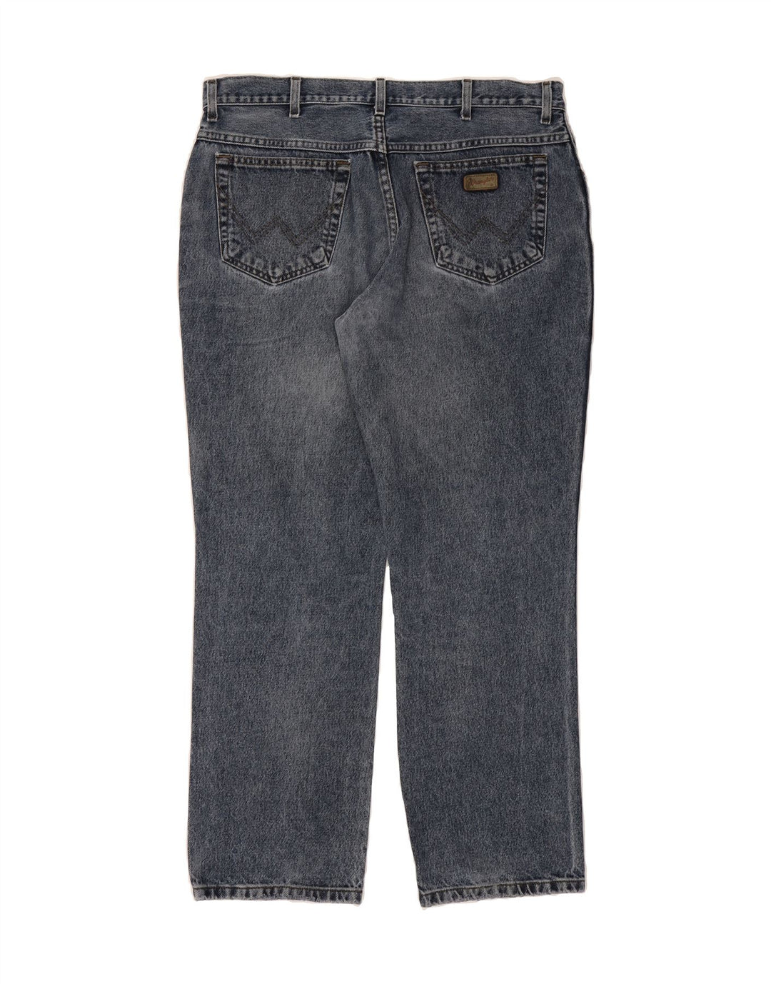 WRANGLER Mens Straight Jeans W34 L29 Blue Vintage Wrangler and Second-Hand Wrangler from Messina Hembry 