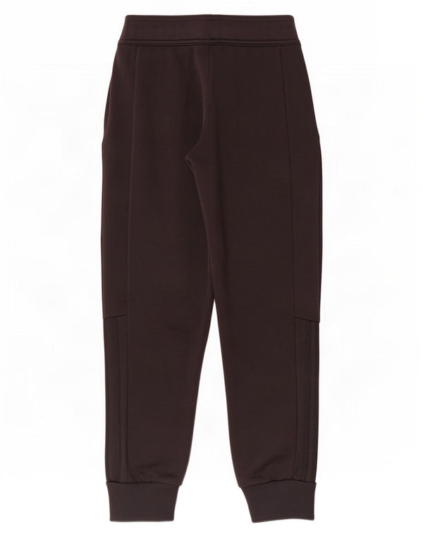 Adidas Boys Tracksuit Trousers Joggers 11-12 Years Black Polyester