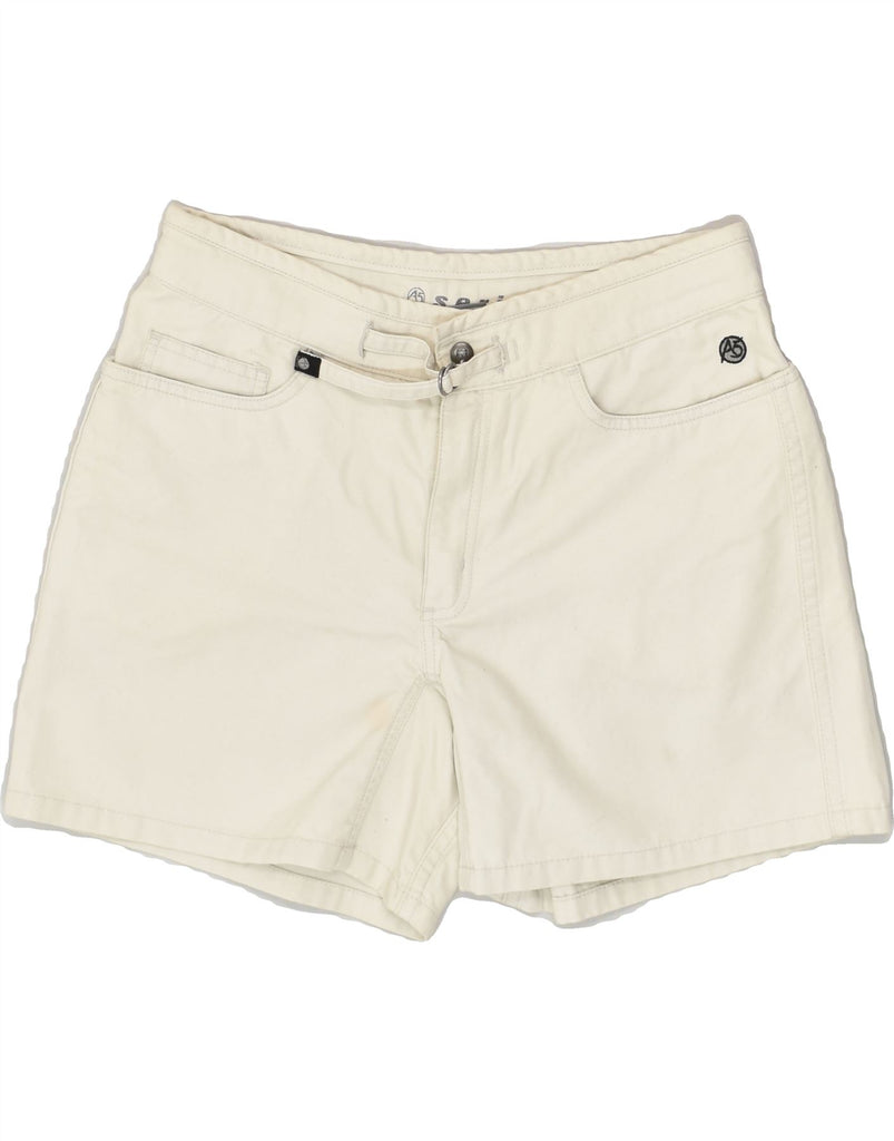 THE NORTH FACE Womens Casual Shorts W30 Medium Off White | Vintage The North Face | Thrift | Second-Hand The North Face | Used Clothing | Messina Hembry 