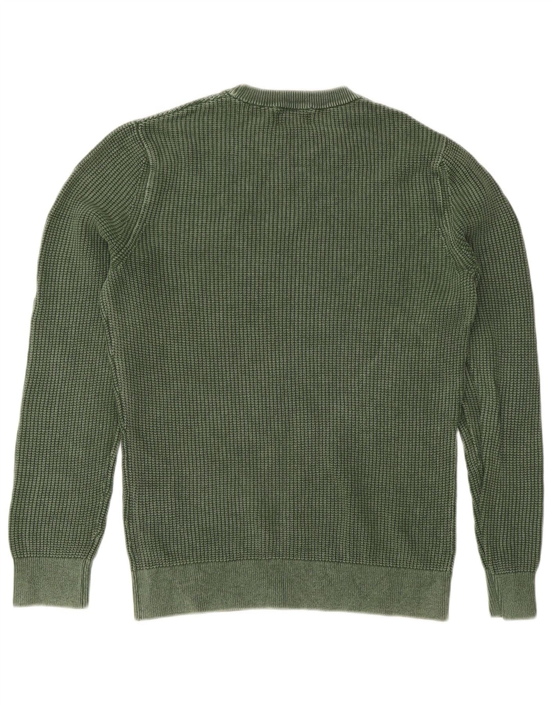 Superdry Mens Crew Neck Jumper Sweater Medium Green Cotton