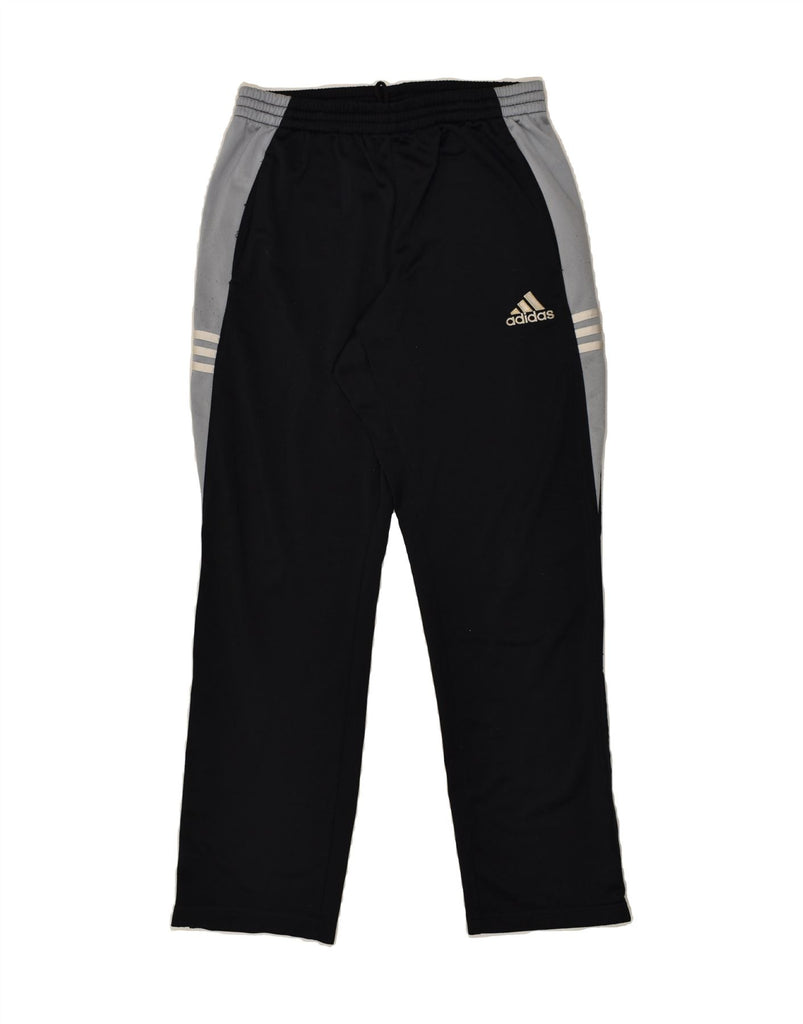 ADIDAS Mens Tracksuit Trousers UK 36/38 Small Black Polyester | Vintage Adidas | Thrift | Second-Hand Adidas | Used Clothing | Messina Hembry 