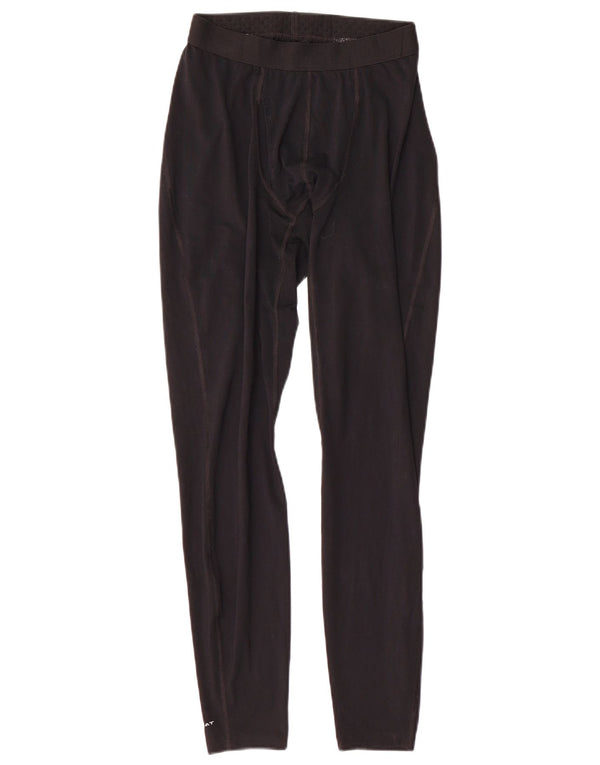 Columbia Mens Omni-Heat Leggings Small Black Polyester