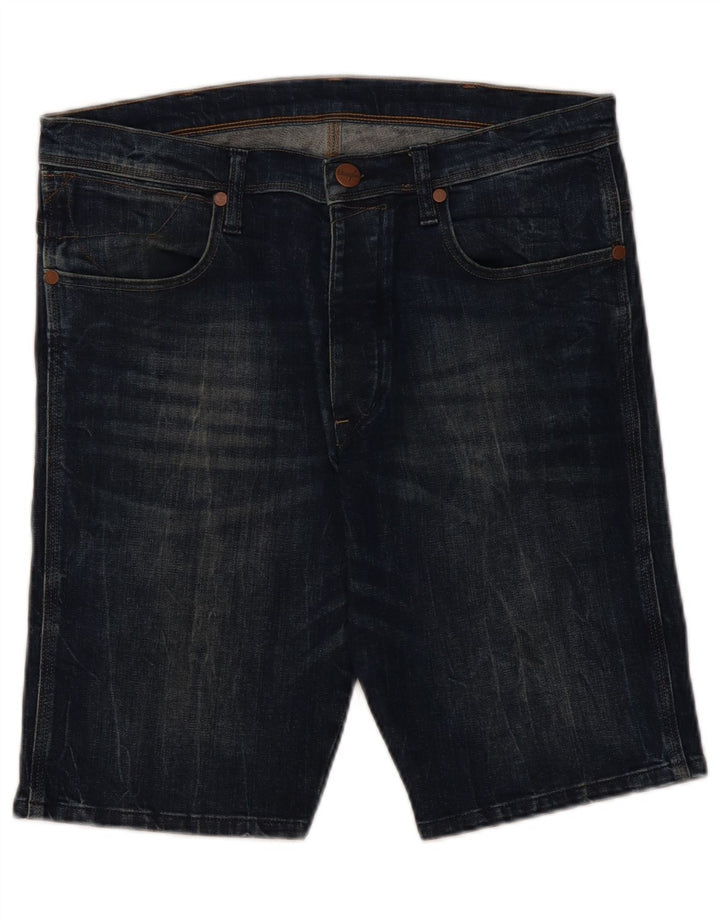 Wrangler Mens Kurt Denim Shorts W32 Medium Blue Cotton
