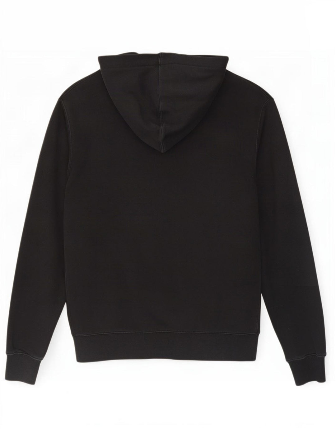 Nike Mens Zip Hoodie Sweater Medium Black Cotton