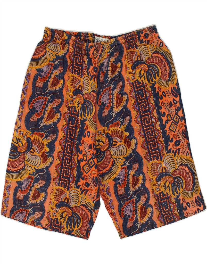 COLMAR Mens Abstract Pattern Swimming Shorts Small Multicoloured | Vintage Colmar | Thrift | Second-Hand Colmar | Used Clothing | Messina Hembry 