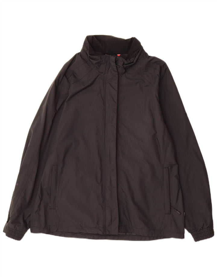 HIGH COLORADO Womens Rain Jacket UK 16 Large Black Polyamide