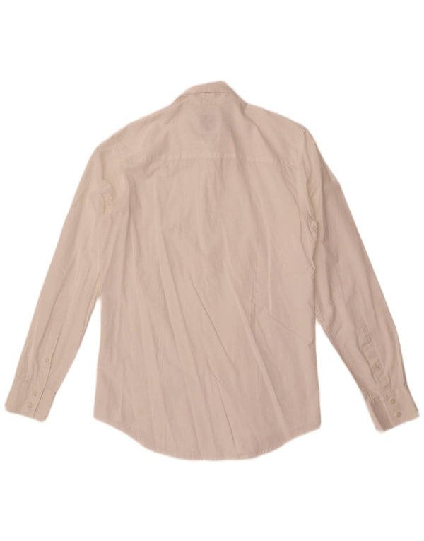 Calvin Klein Mens Slim Fit Shirt Small White