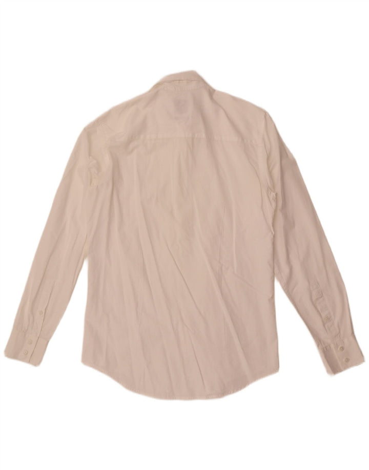 Calvin Klein Mens Slim Fit Shirt Small White