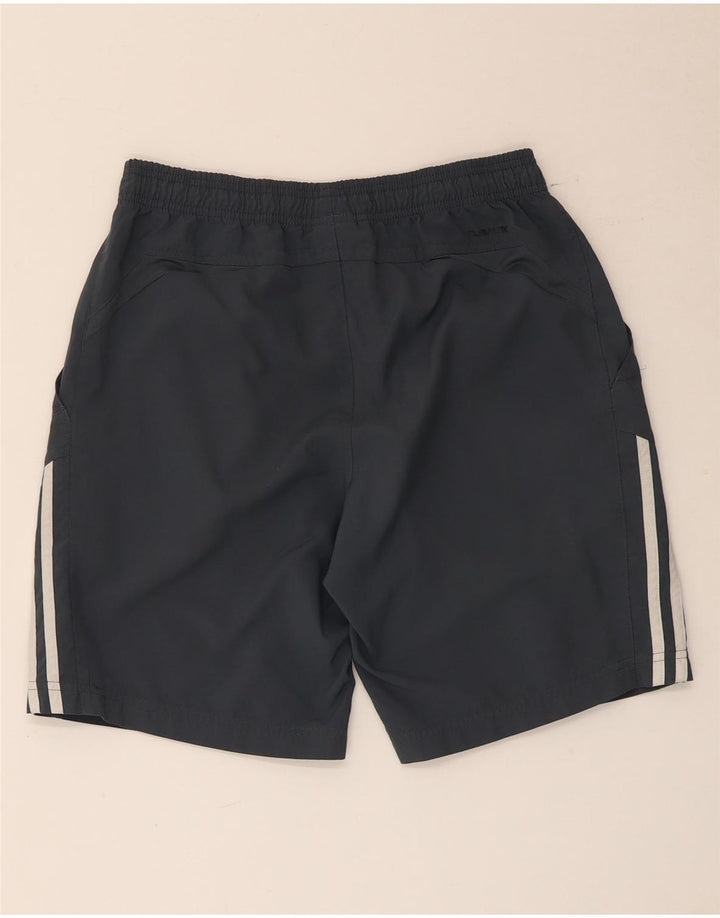 Adidas Mens Sport Shorts Small Grey Colourblock Polyester