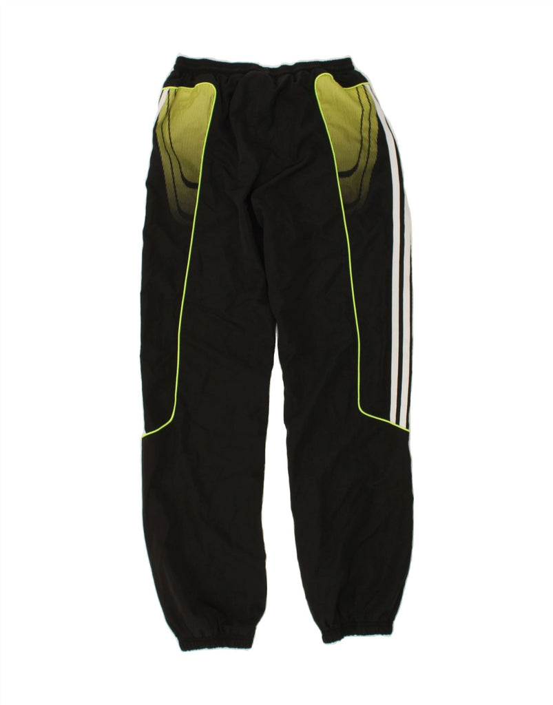 ADIDAS Boys Graphic Tracksuit Trousers Joggers 13-14 Years Black | Vintage Adidas | Thrift | Second-Hand Adidas | Used Clothing | Messina Hembry 