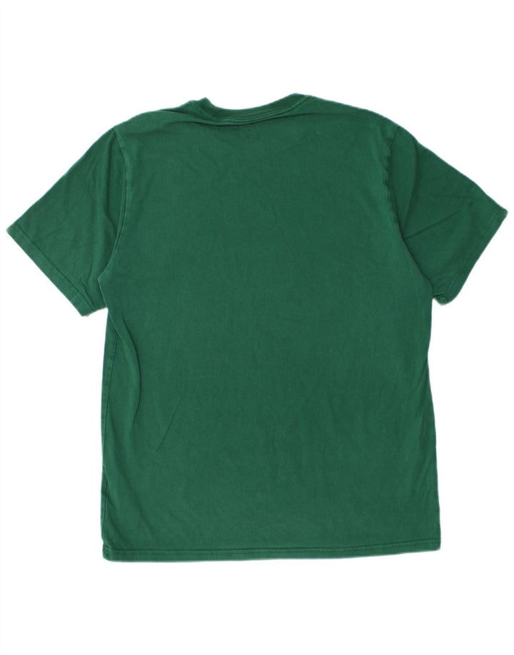 Converse Mens T-Shirt Top Medium Green Cotton
