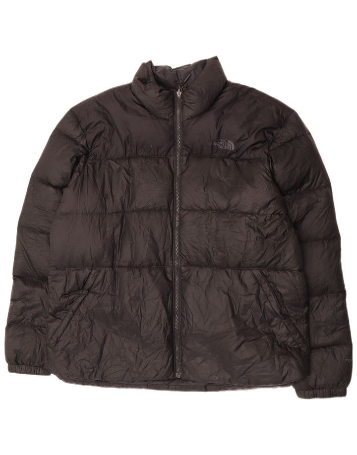 The North Face Mens Padded Jacket UK 44 2XL Black Polyester