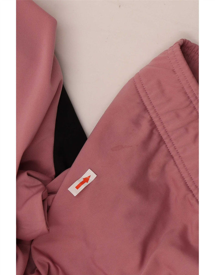 Puma Womens Tracksuit Top Jacket UK 18 XL Pink Colourblock