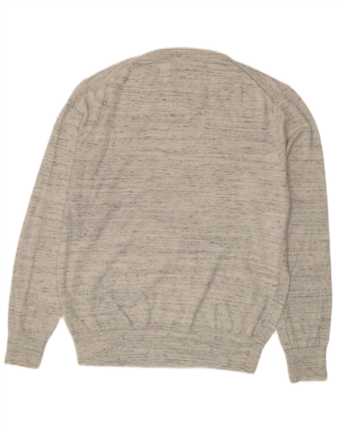Superdry Mens Crew Neck Jumper Sweater 2XL Grey Flecked Cotton