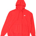 NIKE Mens Hoodie Jumper XL Red Cotton