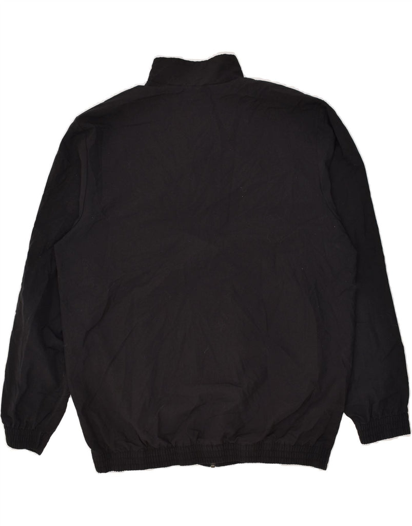 ADIDAS Mens Graphic Tracksuit Top Jacket Medium Black | Vintage Adidas | Thrift | Second-Hand Adidas | Used Clothing | Messina Hembry 