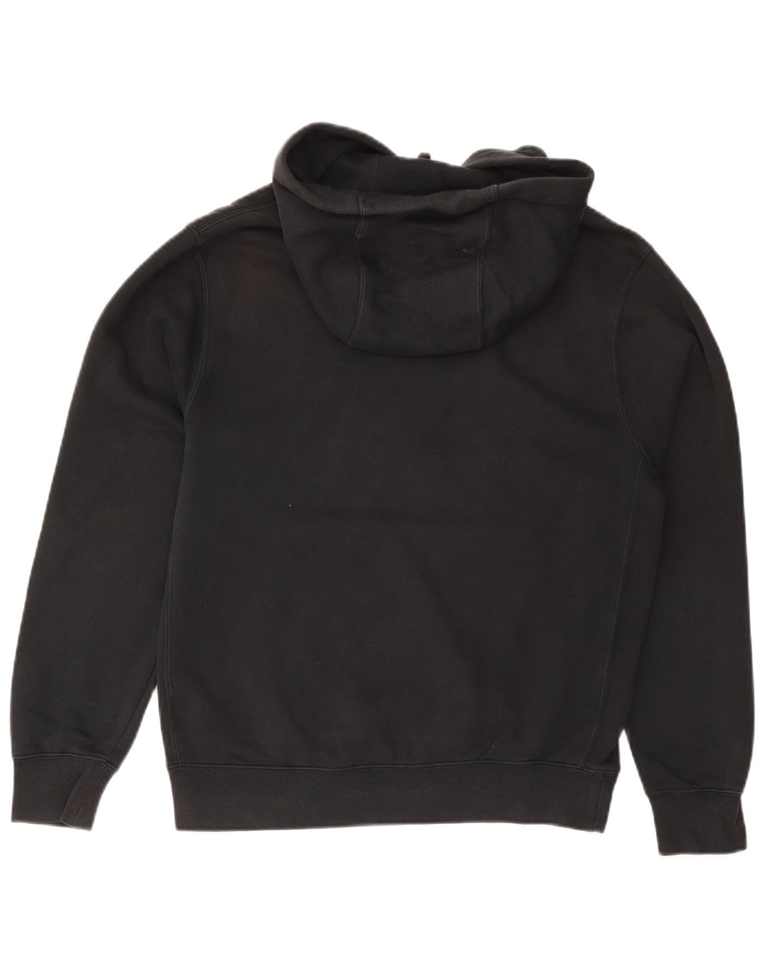 Nike Mens Hoodie Jumper Small Black Cotton