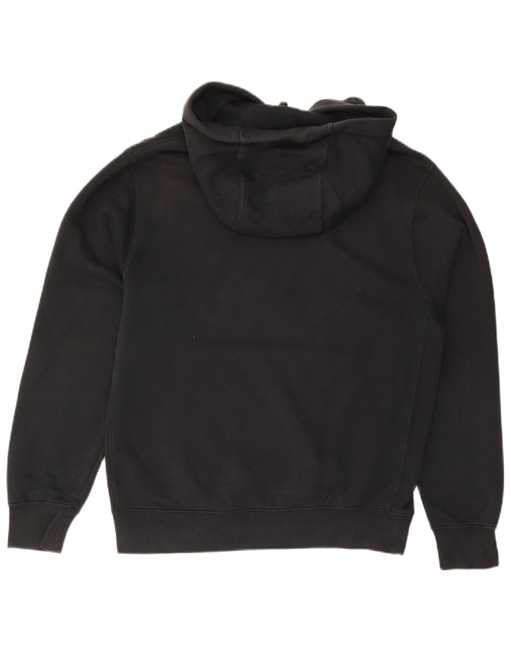Nike Mens Hoodie Jumper Small Black Cotton