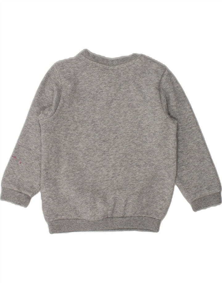 PUMA Baby Girls Graphic Sweatshirt Jumper 9-12 Months Grey Cotton | Vintage Puma | Thrift | Second-Hand Puma | Used Clothing | Messina Hembry 