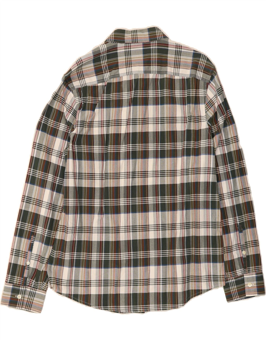PENGUIN Mens Heritage Slim Fit Shirt Large Green Check Cotton Vintage Penguin and Second-Hand Penguin from Messina Hembry 