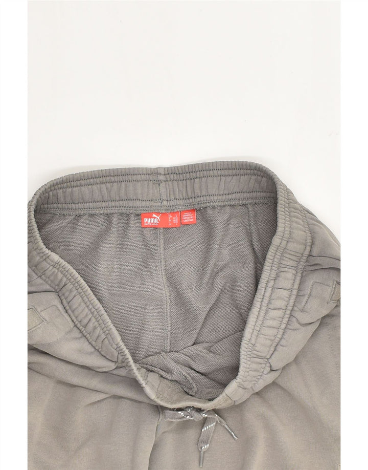 PUMA Mens Tracksuit Trousers Large Grey | Vintage Puma | Thrift | Second-Hand Puma | Used Clothing | Messina Hembry 