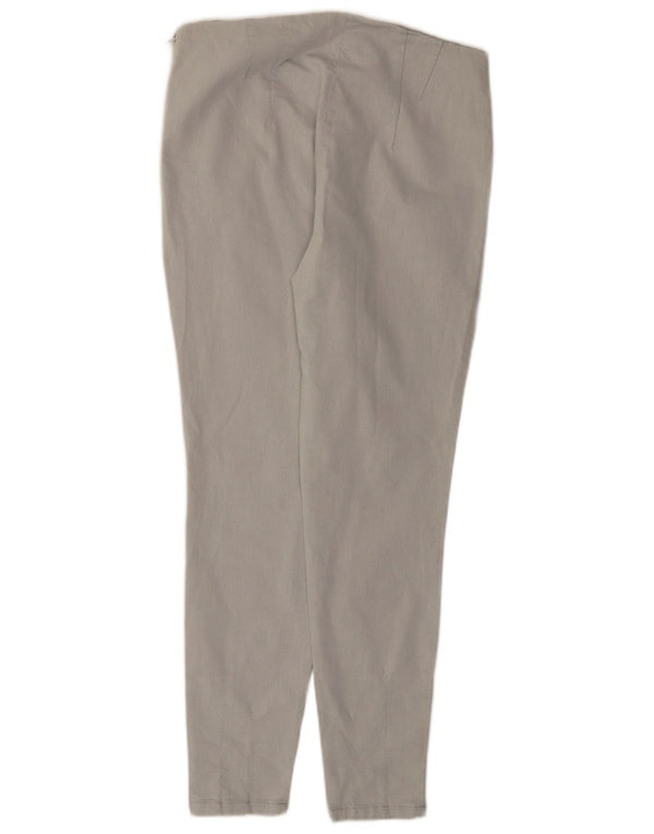 Phase Eight Womens Skinny Casual Trousers UK 16 Large W34 L29 Grey Cotton