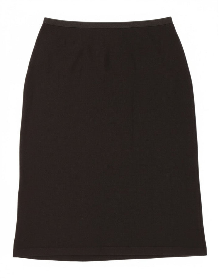 Vintage Womens A-Line Skirt W30 Medium  Black