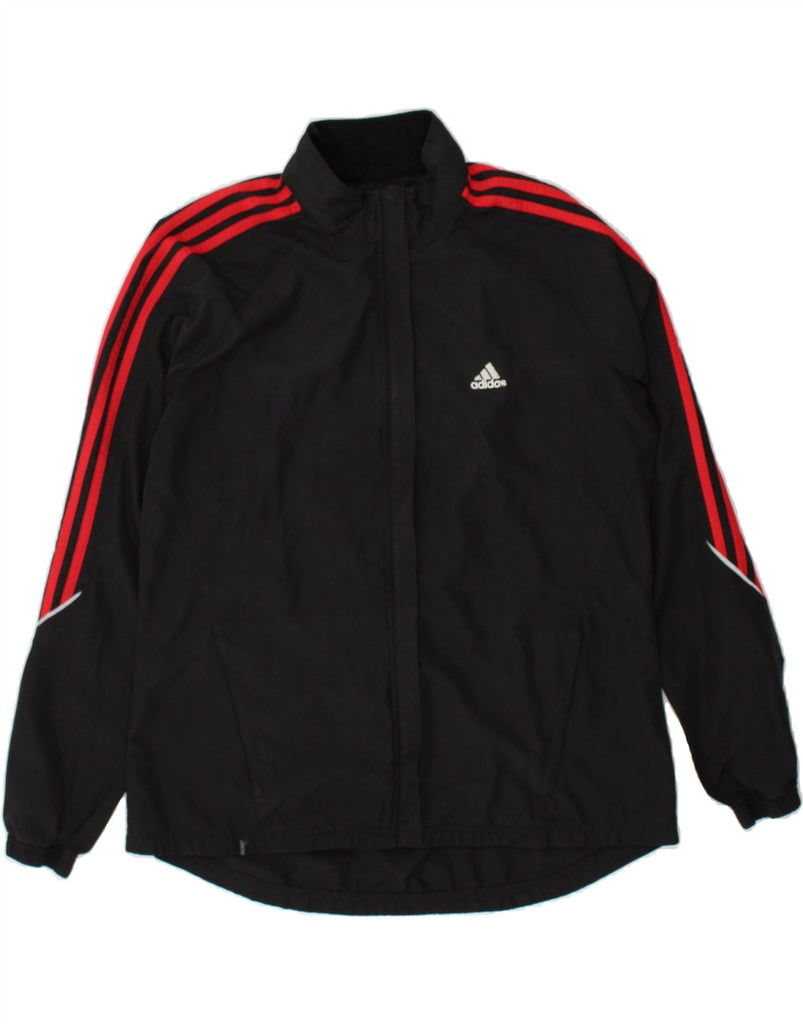 ADIDAS Womens Clima 365 Oversized Tracksuit Top Jacket UK 8 Small  Black | Vintage Adidas | Thrift | Second-Hand Adidas | Used Clothing | Messina Hembry 