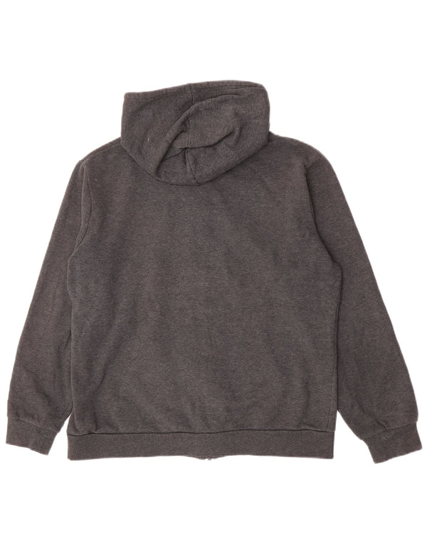 Fila Boys Graphic Zip Hoodie Sweater 15-16 Years Grey Cotton