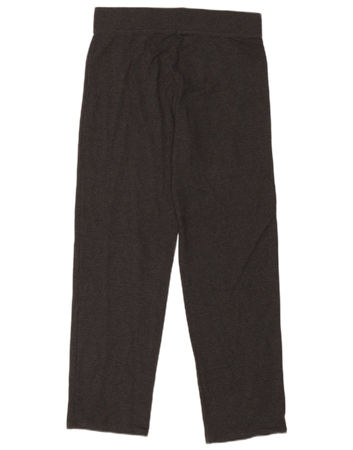 Marks & Spencer Womens Tracksuit Trousers UK 10 Small Grey Cotton