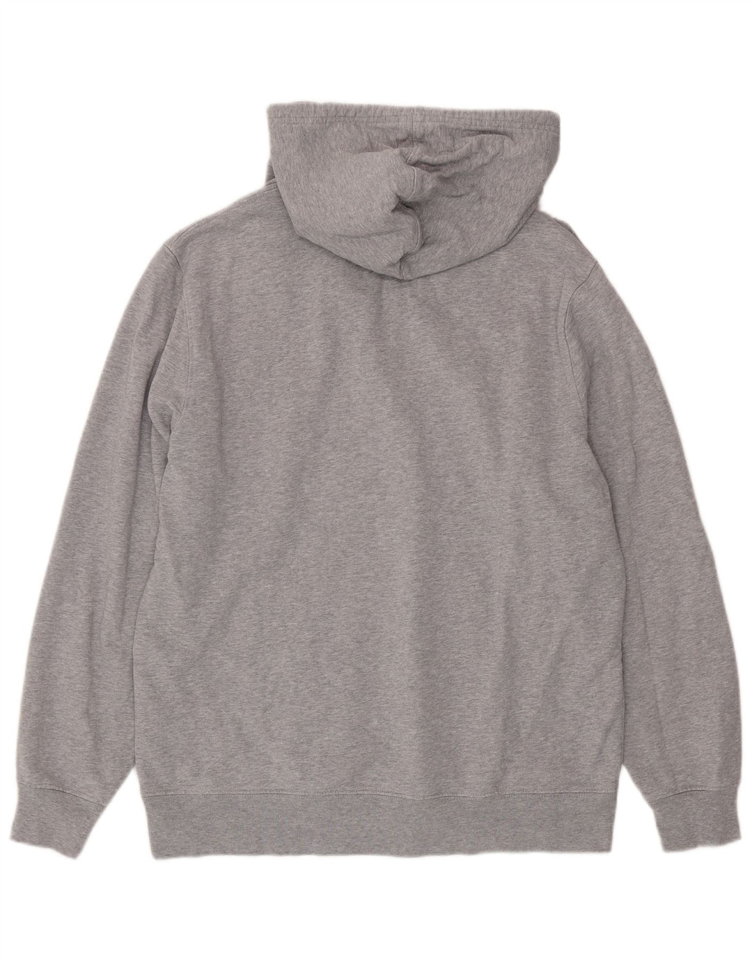 Levi's Mens Graphic Hoodie Jumper Large Grey Cotton