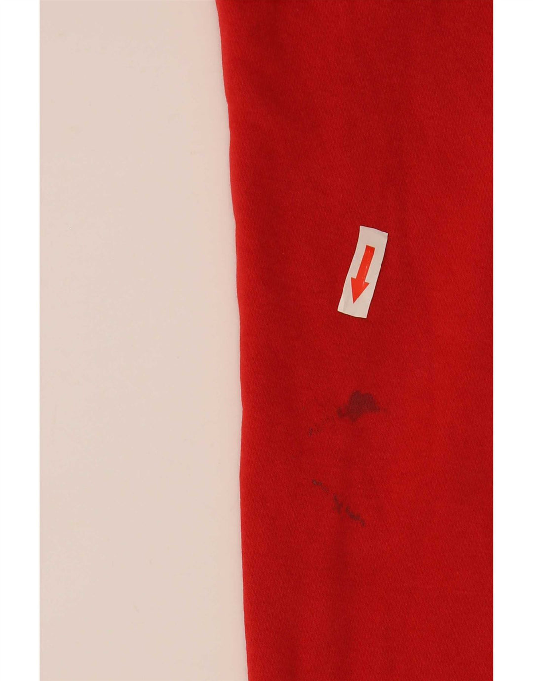 Nike Womens Graphic Hoodie Jumper Large Red Cotton