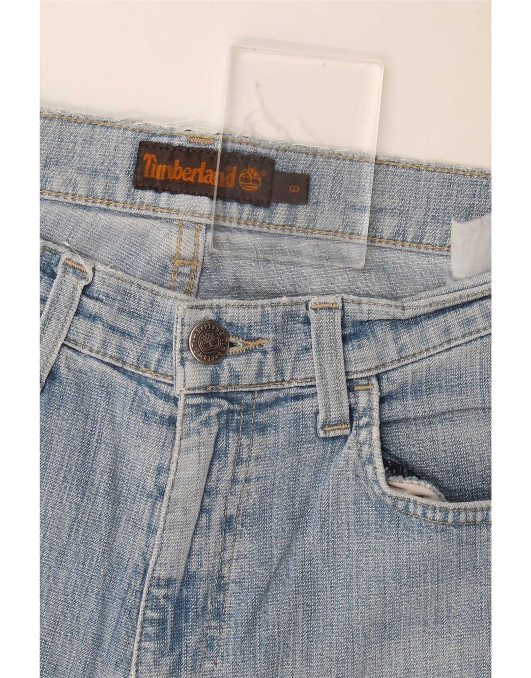 Timberland Womens Straight Jeans US 6 Medium W28 L29 Blue