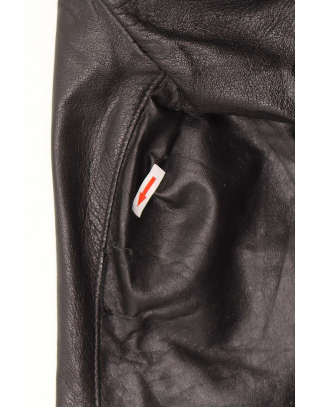 Vintage Womens Leather Jacket UK 16 Large Black