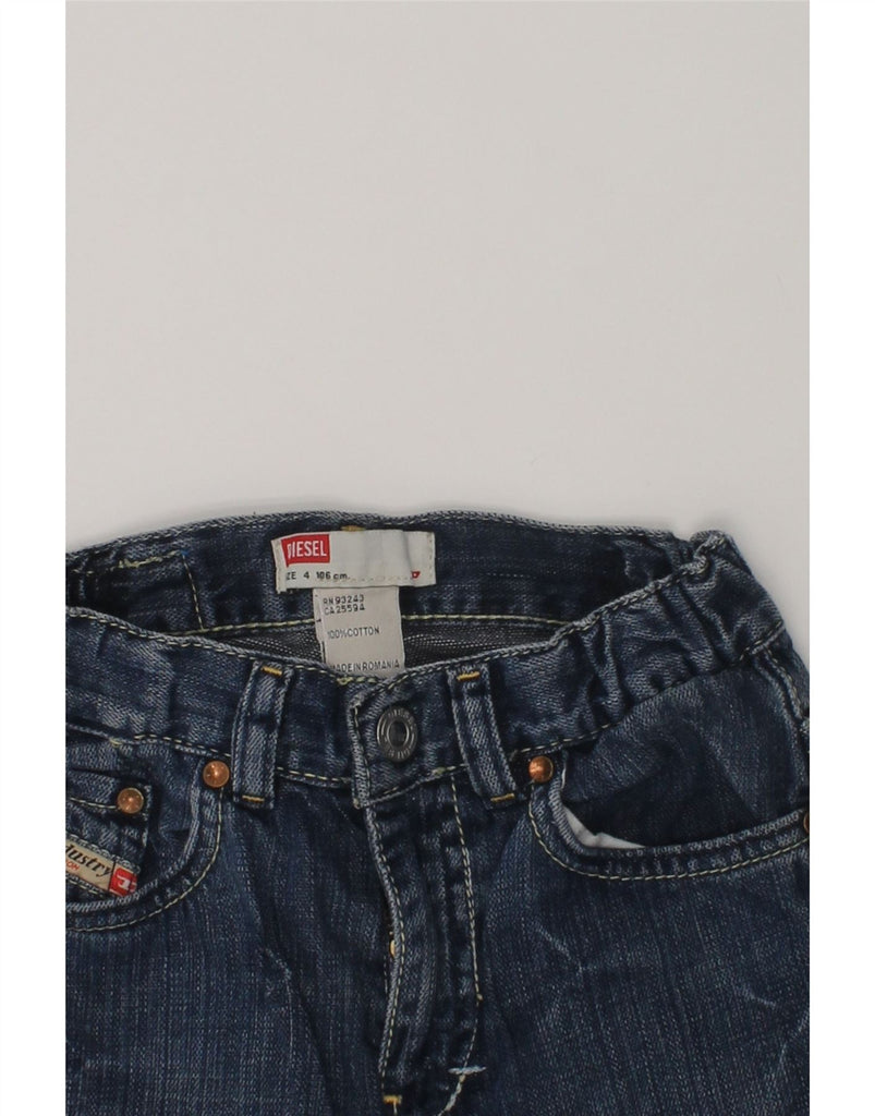 DIESEL Boys Straight Jeans 3-4 Years W20 L17  Blue Cotton | Vintage Diesel | Thrift | Second-Hand Diesel | Used Clothing | Messina Hembry 