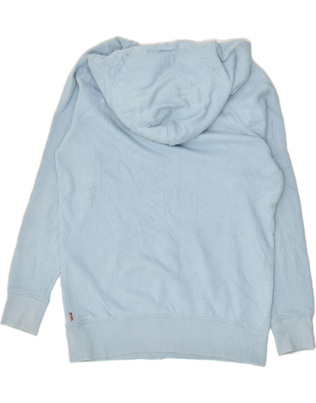 LEVI'S Mens Graphic Hoodie Jumper XS Blue Cotton | Vintage Levi's | Thrift | Second-Hand Levi's | Used Clothing | Messina Hembry 