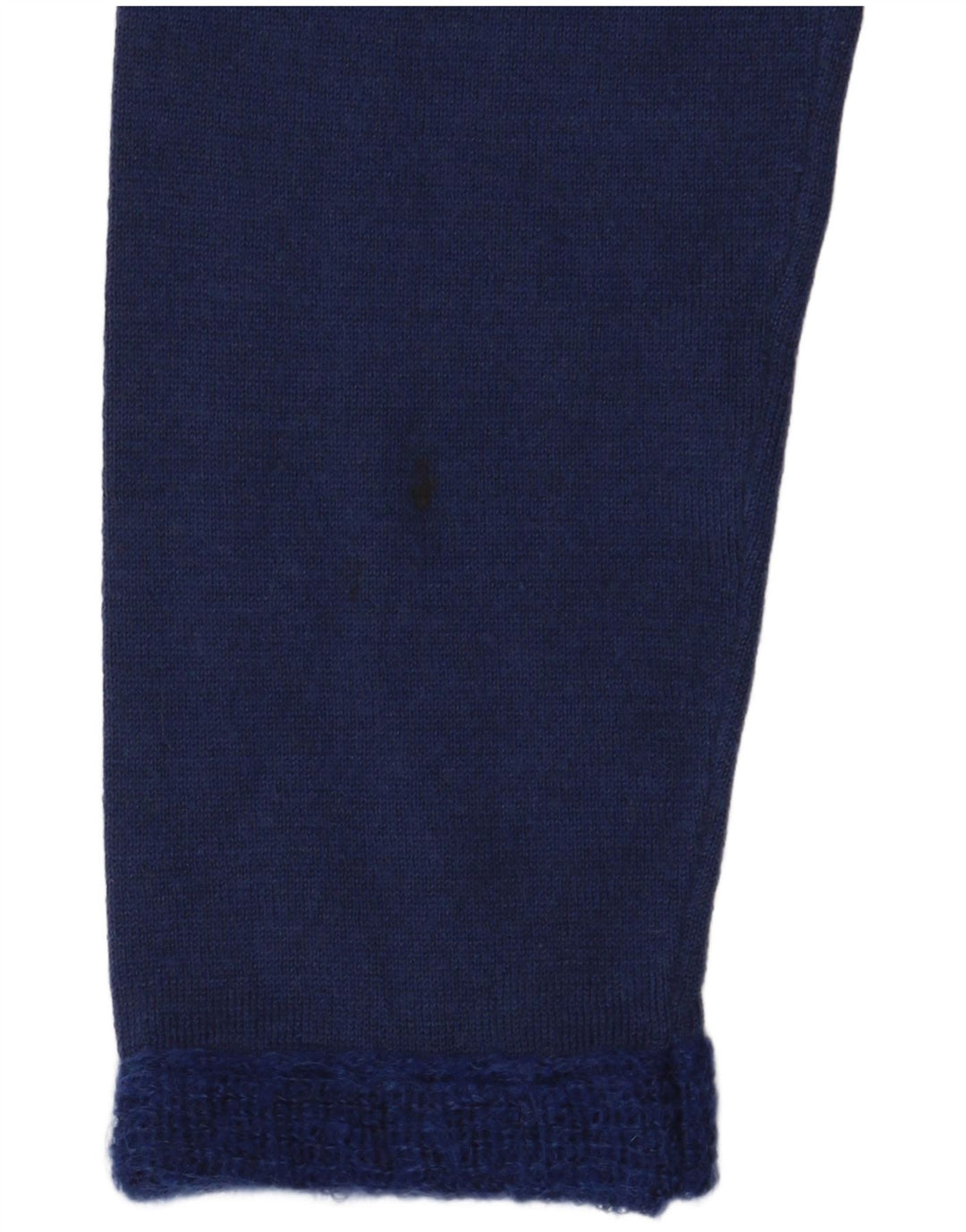 Guess Womens marciano Turtle Neck Jumper Sweater US 3 Small Navy Blue Wool