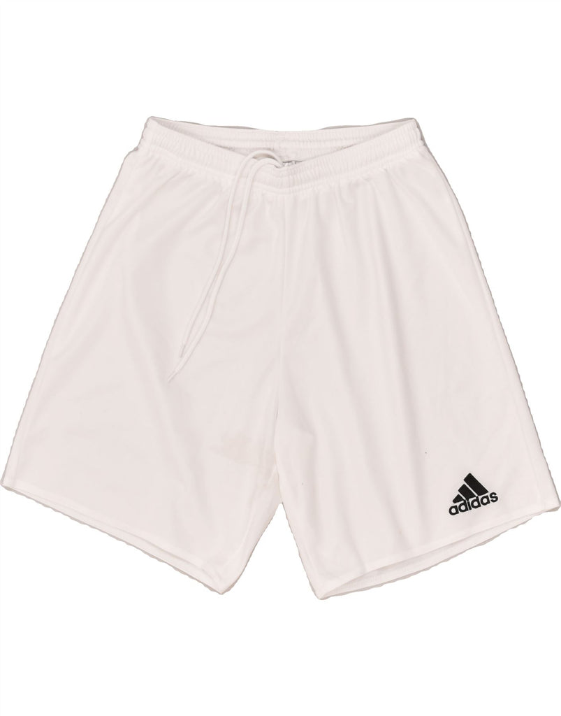 ADIDAS Mens Sport Shorts Small White | Vintage Adidas | Thrift | Second-Hand Adidas | Used Clothing | Messina Hembry 