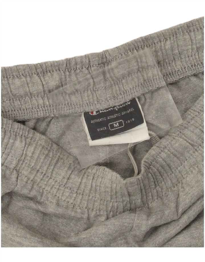 CHAMPION Mens Sport Shorts Medium  Grey Colourblock Cotton