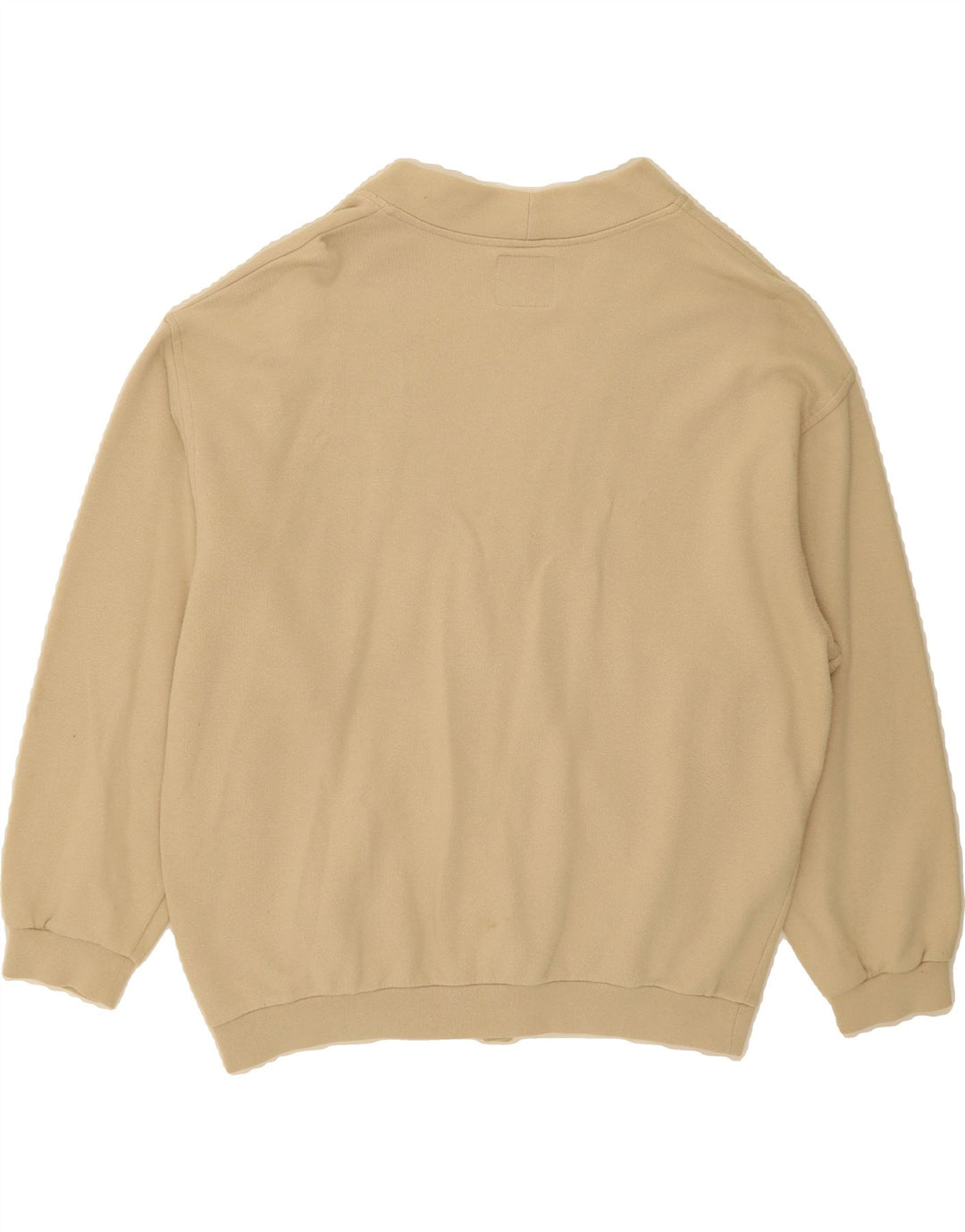 SISLEY Womens Relaxed Cardigan Sweater UK 10 Small Beige Vintage Sisley and Second-Hand Sisley from Messina Hembry 