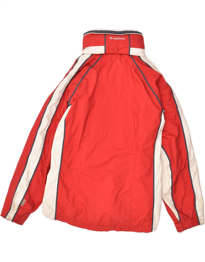 COLUMBIA Womens Ski Jacket UK 16 Large Red Colourblock Polyester | Vintage Columbia | Thrift | Second-Hand Columbia | Used Clothing | Messina Hembry 